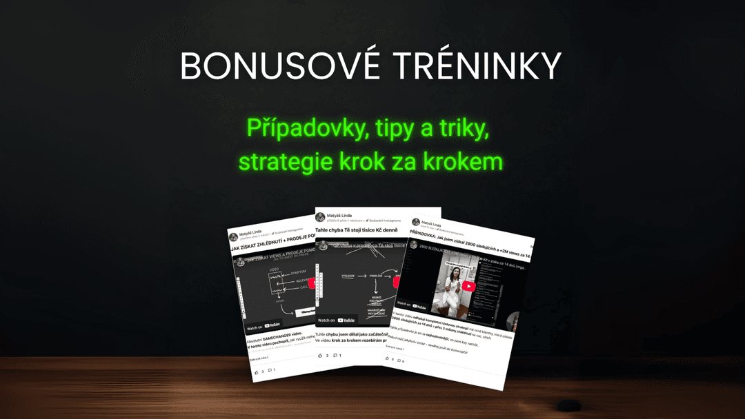 Bonusové tréninky